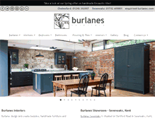 Tablet Screenshot of burlanes.com